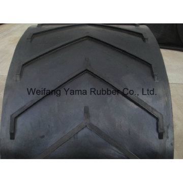 Rubber Conveyor Belt / Chevron Conveyor Belt for Bulk Material Transmission